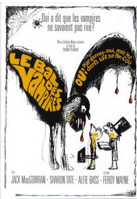 The Fearless Vampire Killers Movie Poster Print featuring vibrant artwork.