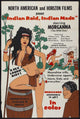 Indian Raid Movie Poster Print featuring vibrant imagery.