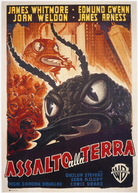 Them! Movie Poster Print featuring iconic sci-fi imagery.