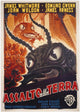 Them! Movie Poster Print featuring iconic sci-fi imagery.