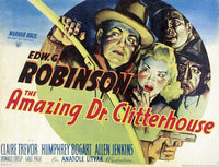 Amazing Dr. Clitterhouse Movie Poster Print showcasing classic film artwork.