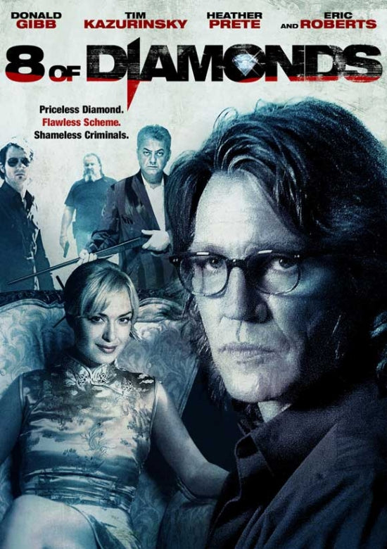 8 of Diamonds Movie Poster Print with vibrant artwork.