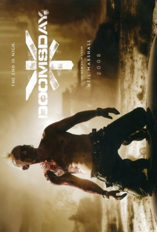 Doomsday Movie Poster Print showcasing dramatic film imagery.