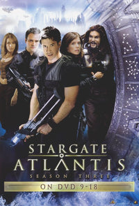 Stargate: Atlantis Movie Poster Print - Sci-Fi Art