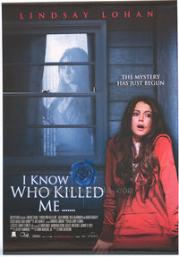 I Know Who Killed Me Movie Poster Print showcasing suspense and intrigue.