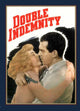 Double Indemnity Movie Poster Print showcasing classic film noir art.