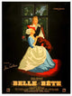Beauty and the Beast Movie Poster Print featuring Belle and the Beast.