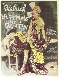 The Devil Is a Woman Movie Poster Print featuring iconic artwork