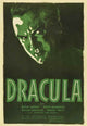 Dracula Movie Poster Print featuring classic horror imagery.