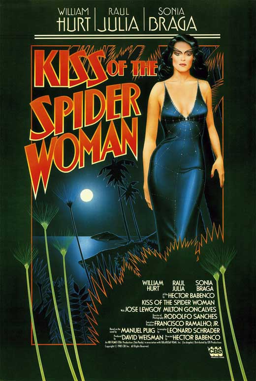 Kiss of the Spider Woman Movie Poster Print showcasing cinematic artwork.