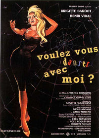 Come Dance with Me Movie Poster Print showcasing dance energy.