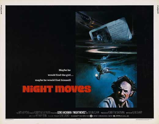 Night Moves Movie Poster Print featuring iconic design.
