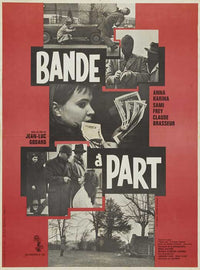 Band of Outsiders Movie Poster Print showcasing classic film art.