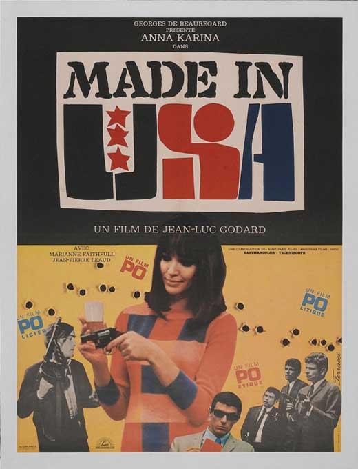 Made in U.S.A. Movie Poster Print showcasing American pride and craftsmanship.