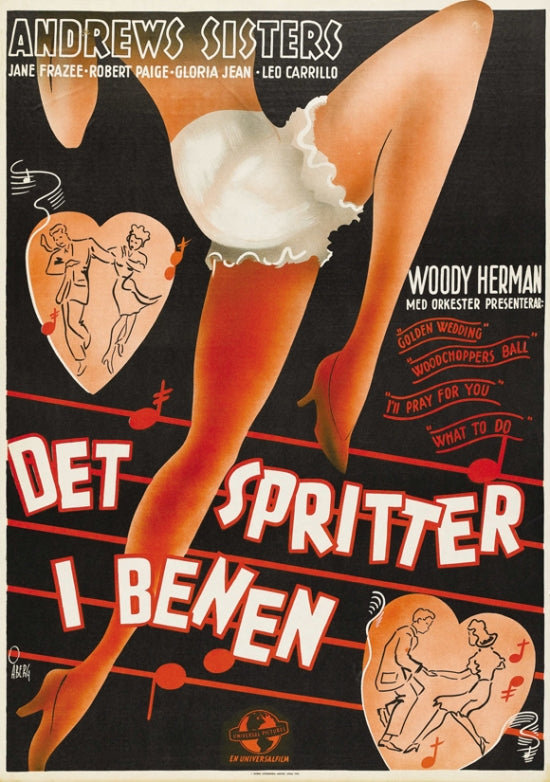 What's Cookin' Movie Poster featuring a vibrant culinary theme.