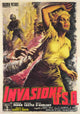 Invasion USA Movie Poster Print featuring classic film art.