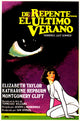 Suddenly Last Summer Movie Poster Print featuring classic film art.