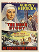 Nun's Story Movie Poster Print featuring a powerful cinematic theme.