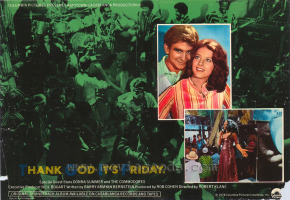 Thank God It's Friday Movie Poster Print in vibrant colors.