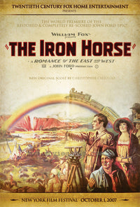 The Iron Horse Movie Poster Print showcasing classic film art.
