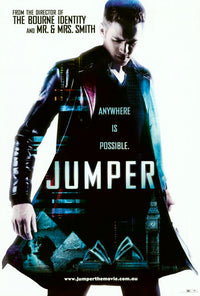Jumper Movie Poster Print featuring stunning visuals and design.