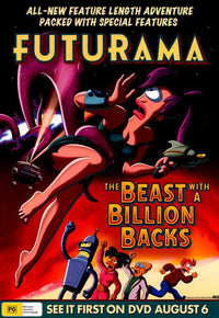 Futurama: The Beast with a Billion Backs Movie Poster Print
