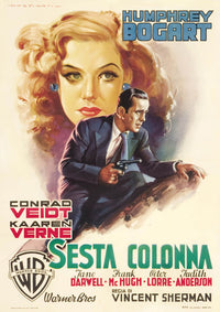 All Through the Night Movie Poster Print showcasing classic cinema art.