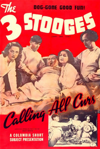 Calling All Curs Movie Poster Print showcasing vibrant cinema art.