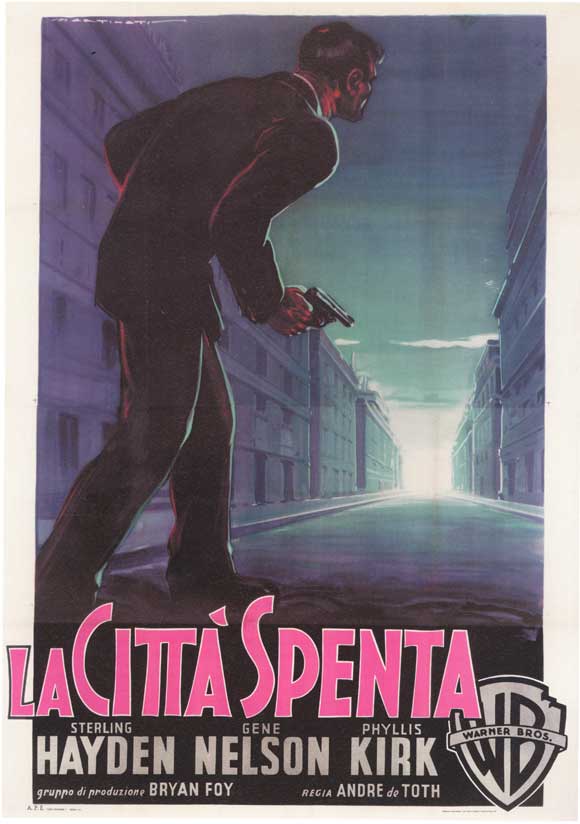 Crime Wave Movie Poster Print featuring vibrant colors and dramatic imagery.
