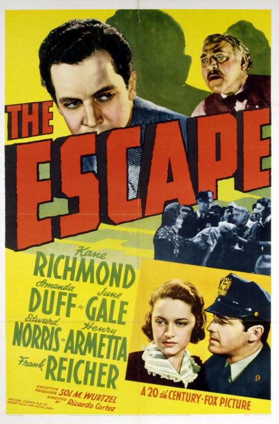 The Escape Movie Poster featuring vibrant colors and cinematic design.