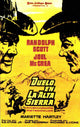Ride the High Country Movie Poster Print featuring classic Western film imagery.