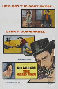 The Hard Man Movie Poster - stylish wall art for home and office decor.