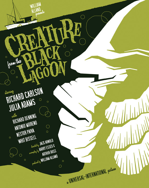 Creature from the Black Lagoon Movie Poster Print