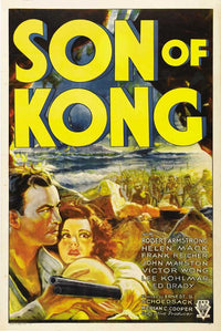 Son of Kong movie poster print featuring iconic imagery from the classic film.