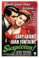 Suspicion Movie Poster Print showcasing classic film art.
