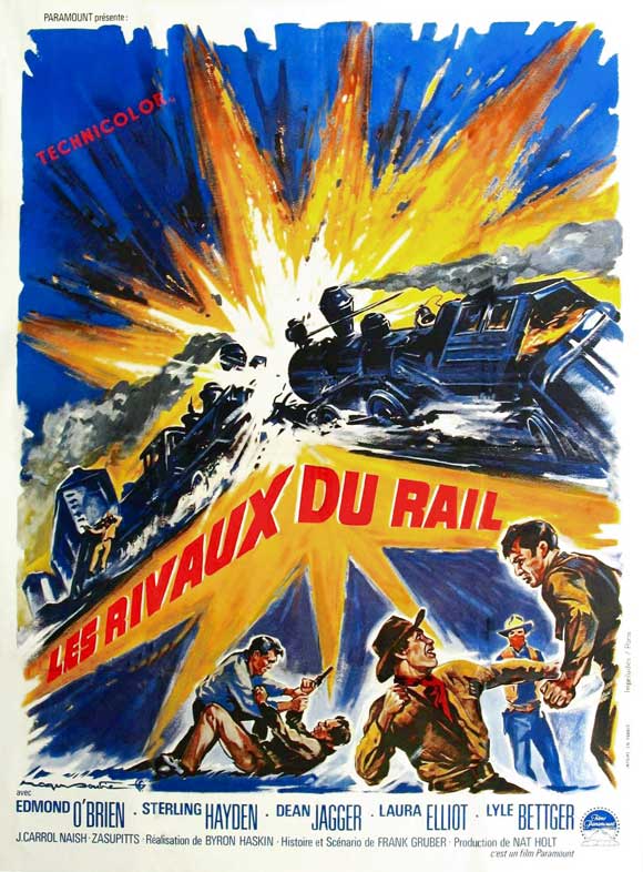 Denver and Rio Grande Movie Poster Print showcasing classic film art.