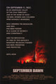 September Dawn Movie Poster Print showcasing a historical theme.