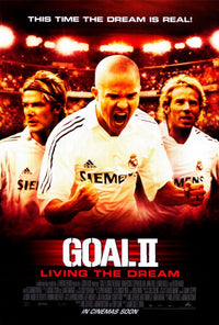 Goal! 2: Living the Dream Movie Poster Print showcasing soccer excitement.