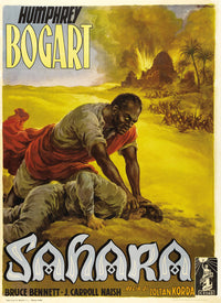 Sahara Movie Poster Print showcasing adventure and exploration