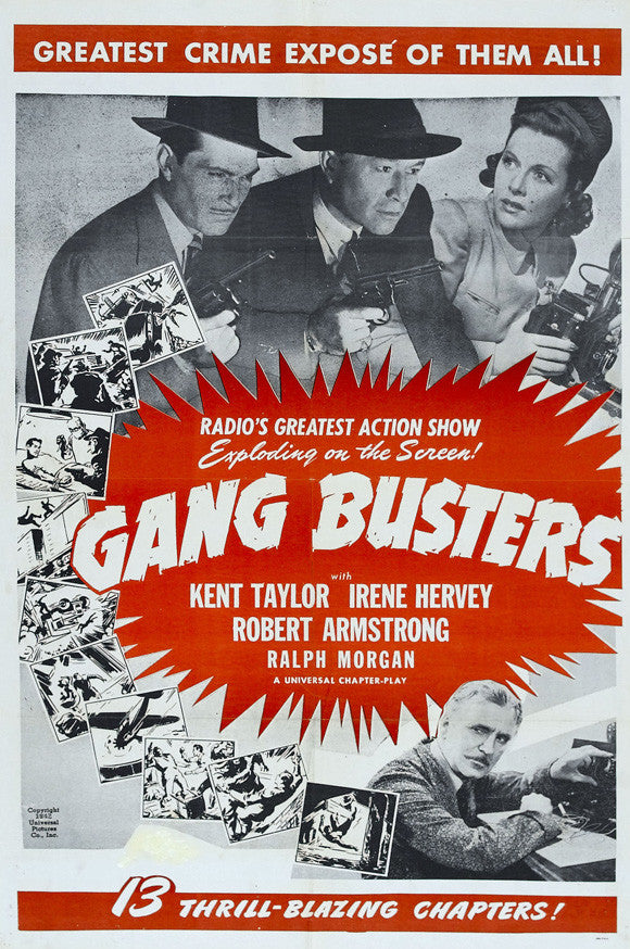 Gang Busters Movie Poster Print (11x17) | Posterazzi