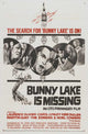 Bunny Lake is Missing Movie Poster Print showcasing suspenseful design.