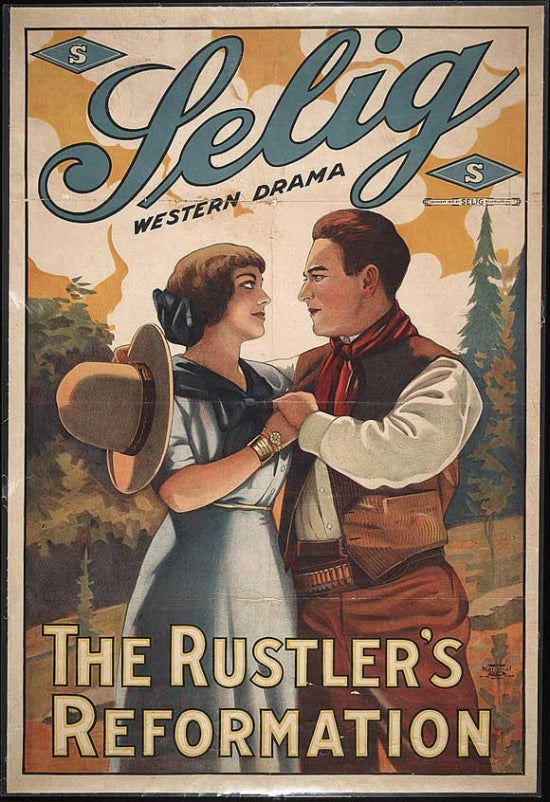 The Rustler's Reformation Movie Poster showcasing vibrant imagery.