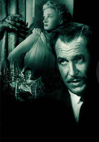 House on Haunted Hill Movie Poster Print featuring eerie imagery.