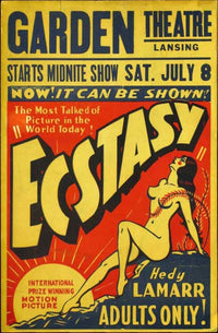 Ecstasy Movie Poster Print showcasing cinematic artistry.