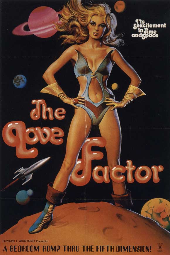 Zeta One Movie Poster Print showcasing classic sci-fi art.
