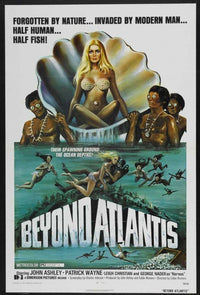 Beyond Atlantis Movie Poster Print - Ocean Adventure Art