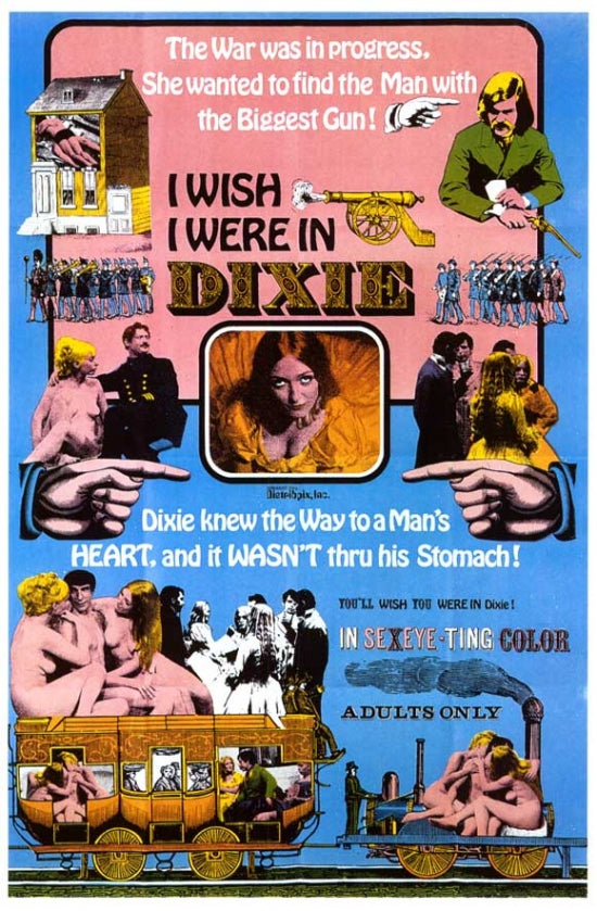 I Wish I Were in Dixie Movie Poster Print featuring vibrant colors and classic design