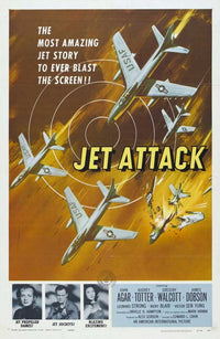 Jet Attack Movie Poster showcasing thrilling air combat