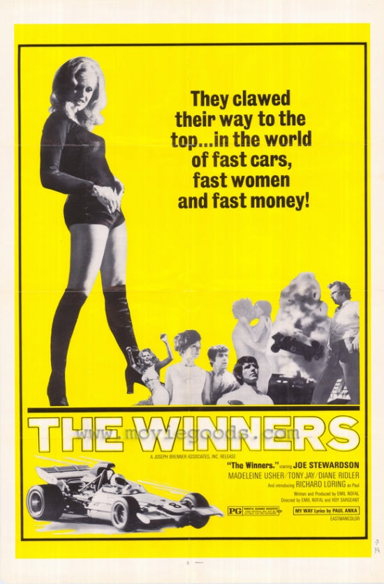 The Winners Movie Poster Print showcasing cinematic excitement