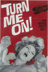 Turn Me On! Movie Poster Print showcasing vibrant colors and cinematic theme.